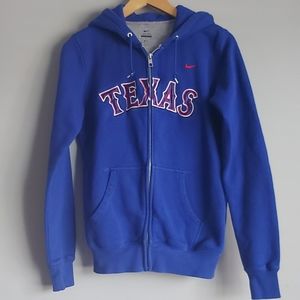 Nike Texas zip up hoodie - sz youth medium